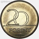 سکه 20 فورینت یادبودی مجارستان 2020 (قهرمانان ملی مجارستان)(UNC)