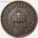 2 فیلر کمیاب پادشاهی مجارستان 1895
