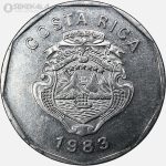 سکه 20 کولون کاستاریکا 1983 (AU)