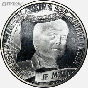 سکه 10 یورو پروف یادبودی 2013 (تاجگذاری ویلم الکساندر)(PF)