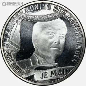 سکه 10 یورو پروف یادبودی 2013 (تاجگذاری ویلم الکساندر)(PF)