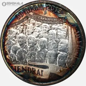 سکه 10 یورو پروف یادبودی 2013 (تاجگذاری ویلم الکساندر)(PF)