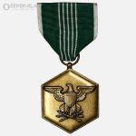 مدال برنز نظامی ایالات متحده آمریکا (خدمات دفاع ملی) (با جعبه فابریک + ribbon bar)