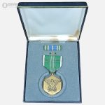 مدال برنز نظامی ایالات متحده آمریکا (خدمات دفاع ملی) (با جعبه فابریک + ribbon bar)