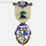 مدال نقره فراماسون بریتانیا 1925 (نایاب و کلکسیونی)