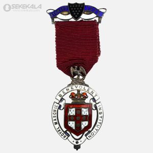 مدال نقره فراماسون بریتانیا 1922 (نایاب و کلکسیونی)