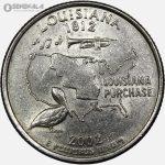 سکه کوارتر (25 سنت) ایالتی آمریکا 2002 D