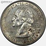 سکه کوارتر (25 سنت) ایالتی آمریکا 2000 P