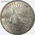 سکه کوارتر (25 سنت) ایالتی آمریکا 2001 D