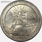 سکه کوارتر (25 سنت) یادبودی آمریکا 2013 P (کیفیت AU)