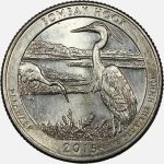 سکه کوارتر (25 سنت) یادبودی آمریکا 2015 P (کیفیت AU)