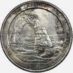 سکه کوارتر (25 سنت) یادبودی آمریکا 2014 P (کیفیت +AU)