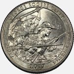 سکه کوارتر (25 سنت) یادبودی آمریکا 2017 P (کیفیت AU)