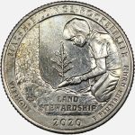 سکه کوارتر (25 سنت) یادبودی آمریکا 2020 D