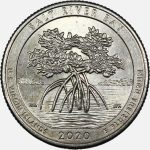 سکه کوارتر (25 سنت) یادبودی آمریکا 2020 P (کیفیت AU)