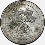 سکه کوارتر (25 سنت) یادبودی آمریکا 2020 P (کیفیت AU)