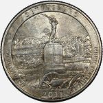 سکه کوارتر (25 سنت) یادبودی آمریکا 2011 D