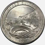سکه کوارتر (25 سنت) یادبودی آمریکا 2012 P (کیفیت UNC)