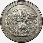 سکه کوارتر (25 سنت) یادبودی آمریکا 2012 D (کیفیت UNC)
