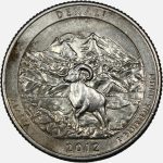 سکه کوارتر (25 سنت) یادبودی آمریکا 2012 D (کیفیت UNC)