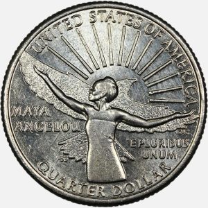 سکه کوارتر (25 سنت) یادبودی آمریکا 2022 D (کیفیت +AU)