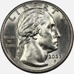 سکه کوارتر (25 سنت) یادبودی آمریکا 2022 P (کیفیت UNC)