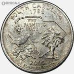 سکه کوارتر (25 سنت) ایالتی آمریکا 2000 D (کیفیت AU)