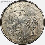 سکه کوارتر (25 سنت) ایالتی آمریکا 2000 P
