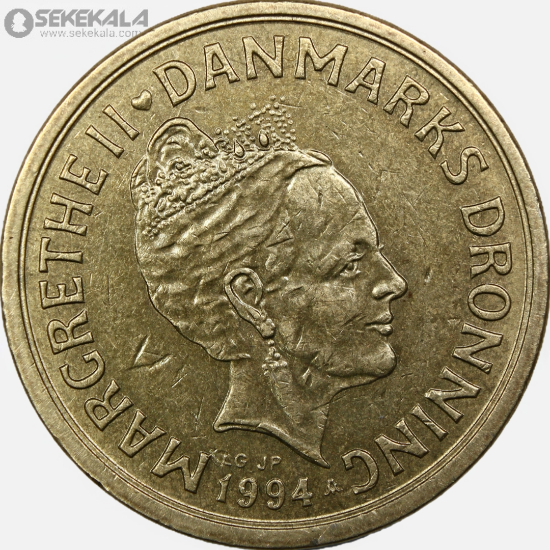 سکه 10 کرون دانمارک 1994 سکه 10 کرون دانمارک 1994