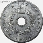 سکه 10 لپتا یونان 1959 (پائول اول)