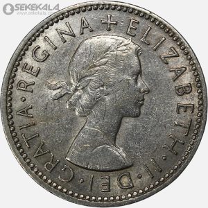 سکه 1 شیلینگ انگلیس 1966 (ملکه الیزابت)(AU)