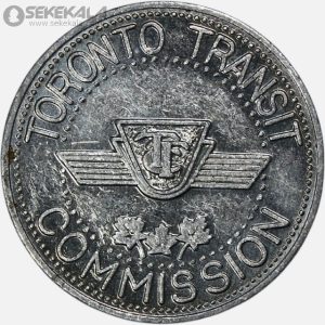 ژتون مترو تورنتو کانادا 1978