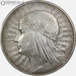 سکه 10 زلوتی نقره لهستان 1932