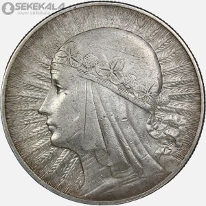 سکه 10 زلوتی نقره لهستان 1932