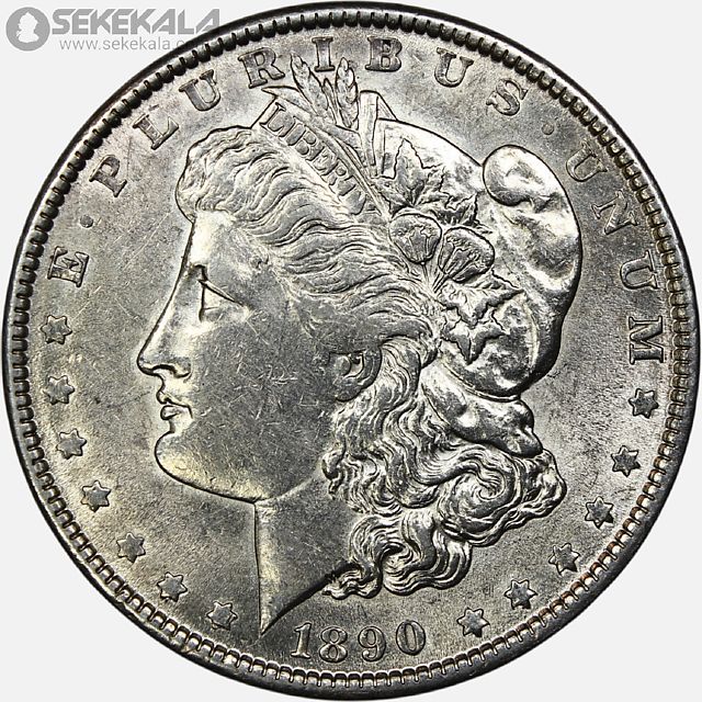 سکه 1 دلار آمریکا 1890 (مورگان ـ Morgan) سکه 1 دلار آمریکا 1890 (مورگان ـ Morgan)