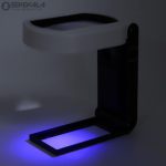 ذره‌بین رومیزی تاشو ۱۰ و ۲۵ برابر- نور LED و UV - Image 10