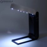 ذره‌بین رومیزی تاشو ۱۰ و ۲۵ برابر- نور LED و UV - Image 9