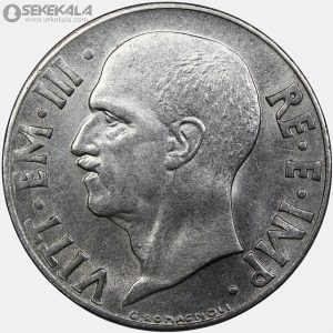 سکه 20 سنتسیمی ایتالیا 1940 (ویکتور امانوئل سوم)