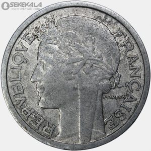 سکه 2 فرانک فرانسه 1950 (جمهوری چهارم)