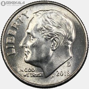 سکه دایم (۱۰ سنت) آمریکا 2000-2022 (روزولت)