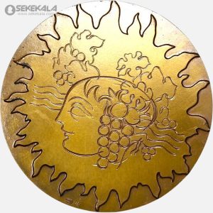 مدال برنز اتحاد جماهیر شوروی 1981 (تاسیس گرجستان شوروی)(با جعبه چوبی فابریک)