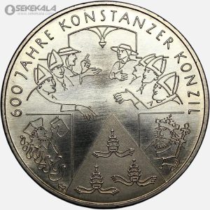 سکه 10 یورو پروف یادبودی آلمان 2014 (شورای کنستانس)(UNC)