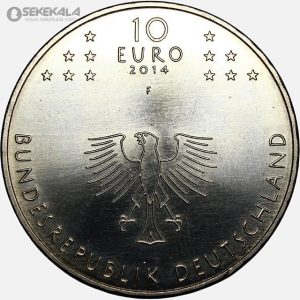 سکه 10 یورو پروف یادبودی آلمان 2014 (شورای کنستانس)(UNC)