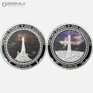 پک پروف ست سکه های 1 دلار یادبودی نیوزیلند 2022 (ارباب حلقه‌ها)