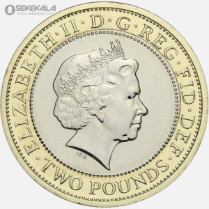 پک سکه 2 پوند پروف یادبودی انگلیس 2015 (پک فابریک Royal Mint)(مَگنا کارتا Magna Carta ) منشور کبیرانگلیس)