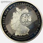 مدال پروف یادبودی آلمان 1998 (گرهارد شرودر صدر اعظم آلمان)(PF+کپسول)