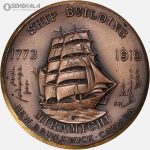 مدال برنز باشگاه سکه شناسی کانادا 1970 (Miramichi, New Brunswick) (UNC)