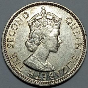 سکه خارجی ۲۵ سنت بسیار کمیاب بلیز ۱۹۹۳
