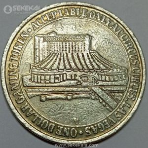 ژتون 1 دلار کازینو لاس وگاس 1989 (بسیار کمیاب)