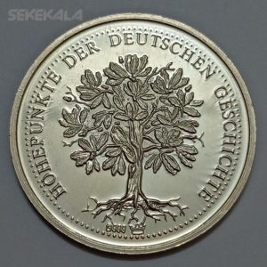 سکه کلکسیونی نقره یادبودی پروف آلمان ( یادبود بیسمارک صدر اعظم سابق امپراتوری آلمان در سال ۱۸۷۱)